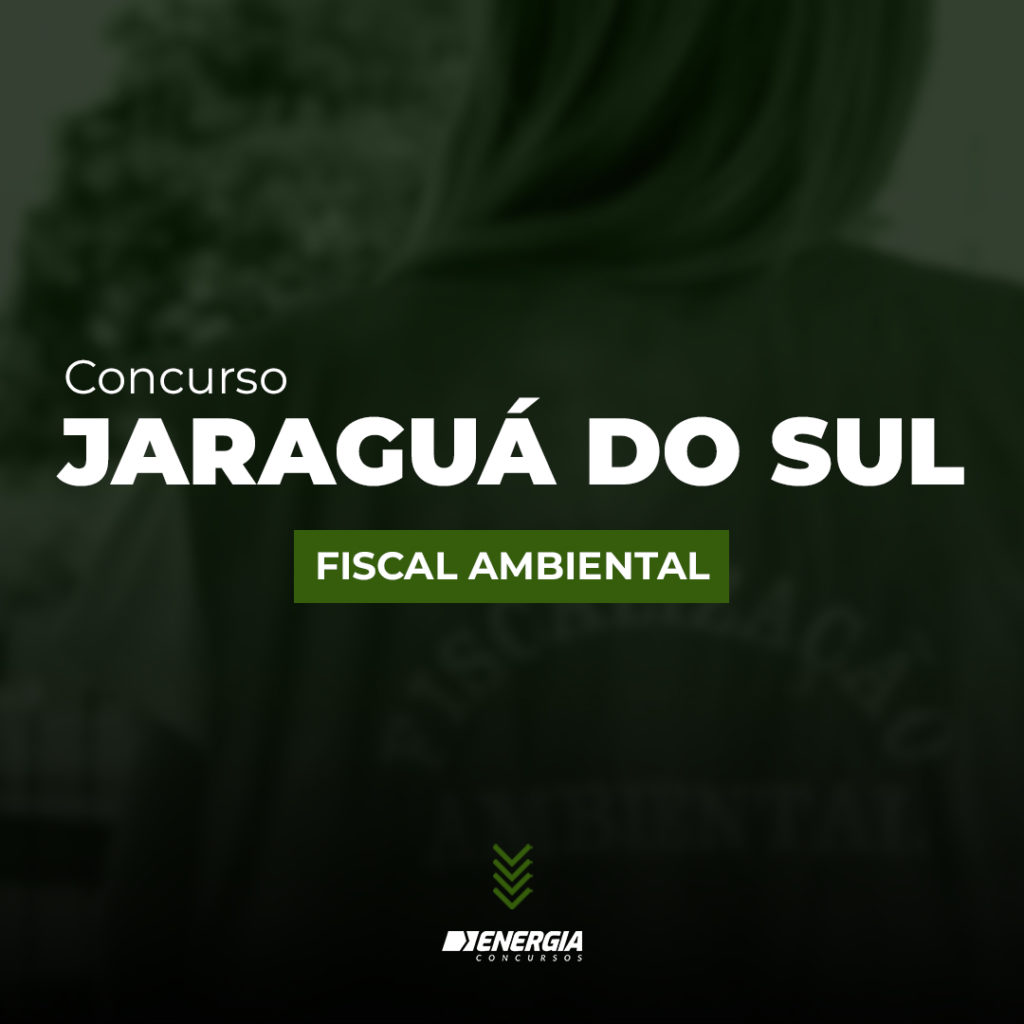 Concurso Jaraguá do Sul SC Fiscal Ambiental Energia Concursos