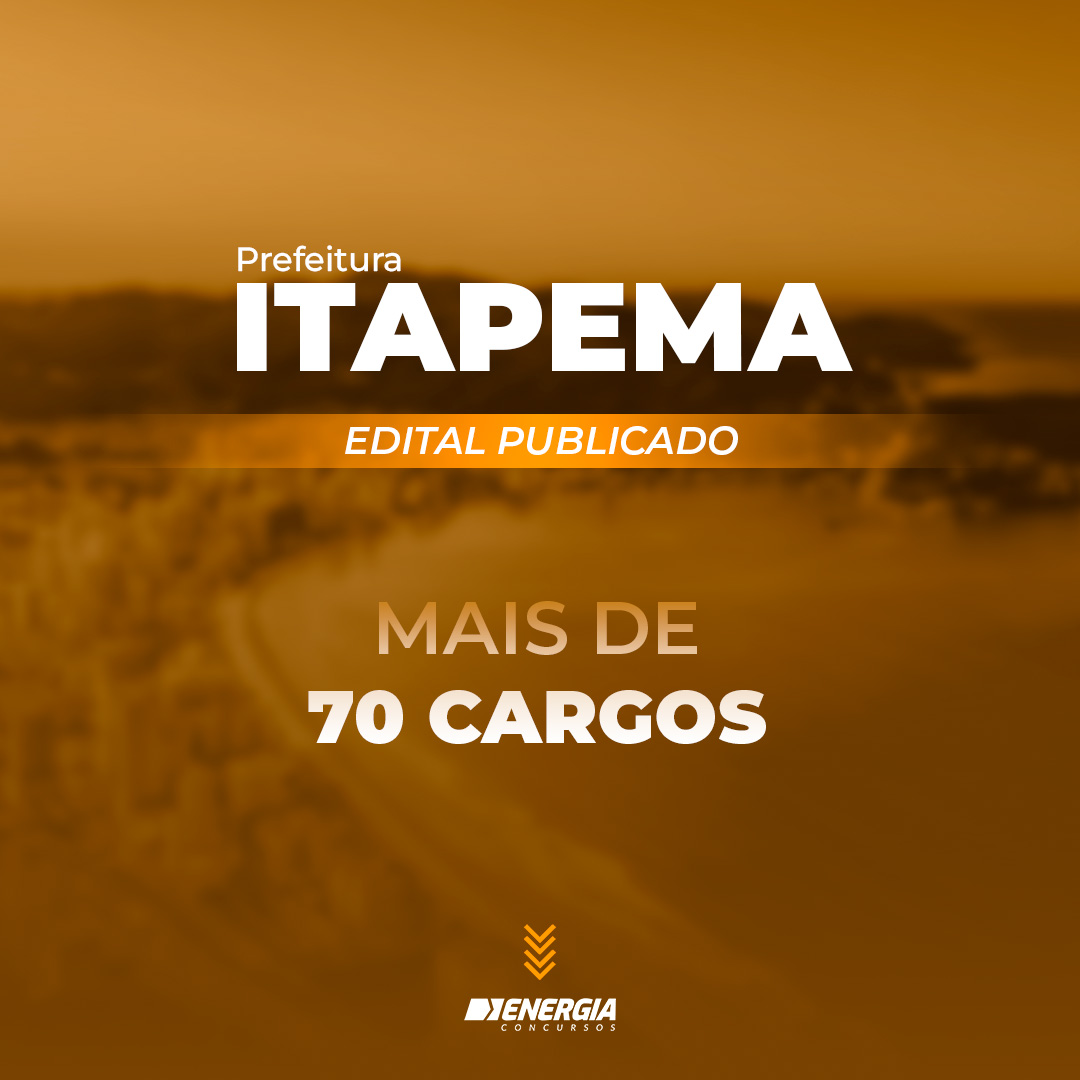 CURSO ONLINE PREFEITURA DE ITAPEMA 2023 - FISCAL DE OBRAS - NÍVEL