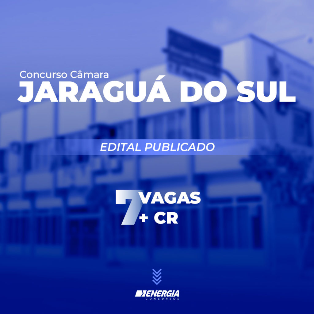 Concurso Câmara de Jaraguá do Sul Cargos níveis médio e superior